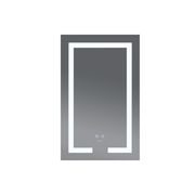 KOUPELNOVÉ ZRCADLO S LED OSVĚTLENÍM, PROTIZAMLŽOVACÍ FUNKCÍ A REGULACÍ JASU, MR07-50×80 HARD | MR07-50×80 HARD PROCRAFT - ZRCADLA{% if kategorie.adresa_nazvy[0] != zbozi.kategorie.nazev %} - SANITA{% endif %}