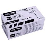 EXTOL PREMIUM HŘEBÍK NASTŘELOVACÍ, 6000KS, 50MM, 18G, TYP F, HLAVA 2MM, 1,25X0,95MM, 8862619 - HŘEBÍKY TYP F - PŘÍSLUŠENSTVÍ