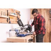 SCHEPPACH HM 254 POKOSOVÁ PILA S POTAHEM A LASEREM + 2. KOTOUČ - POKOSOVÉ PILY DO 260MM - ELEKTRICKÉ NÁŘADÍ