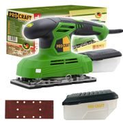 BRUSKA VIBRAČNÍ PROCRAFT PV220, 220W | PV220 PROCRAFT - VIBRAČNÍ BRUSKY{% if kategorie.adresa_nazvy[0] != zbozi.kategorie.nazev %} - ELEKTRICKÉ NÁŘADÍ{% endif %}