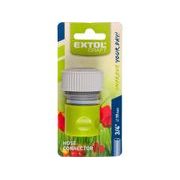 EXTOL CRAFT ORANŽOVO/MODRÁ RYCHLOSPOJKA NA HADICI, 3/4", 70103-R1 - PLASTOVÉ SPOJKY - ZAHRADA