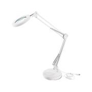 EXTOL LIGHT LAMPA STOLNÍ S LUPOU, USB NAPÁJENÍ, BÍLÁ, 2400LM, 3 BARVY SVĚTLA, 5X ZVĚTŠENÍ, 43161 - LED SVĚTLA{% if kategorie.adresa_nazvy[0] != zbozi.kategorie.nazev %} - SVÍTIDLA{% endif %}
