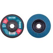 EXTOL INDUSTRIAL KOTOUČ LAMELOVÝ ŠIKMÝ ZIRKONOVÝ, O 125MM, P80, 8803428 - LAMELOVÉ KOTOUČE{% if kategorie.adresa_nazvy[0] != zbozi.kategorie.nazev %} - PŘÍSLUŠENSTVÍ{% endif %}