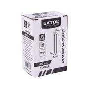 EXTOL PREMIUM SPONA NASTŘELOVACÍ, 3000KS, 40MM, 5,7X1,2X1MM, 8862628 - PŘÍSLUŠENSTVÍ