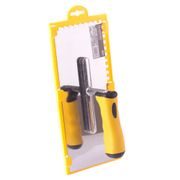 HLADÍTKO NEREZ 28X12CM, ZUB 6MM, PVC RUKOJEŤ - HLADÍTKA - STAVEBNÍ TECHNIKA