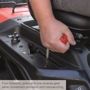 SCHEPPACH MR 230-61 TRAVNÍ RIDER 61 CM S ZADNÍM A BOČNÍM VÝHOZEM A MECHANICKOU PŘEVODOVKOU - MINIRIDERY - ZAHRADA