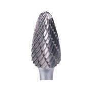 EXTOL INDUSTRIAL FRÉZA KARBIDOVÁ, KULATÝ OBLOUK, PR.12X25MM/STOPKA 6MM,SEK STŘEDNÍ (DOUBLE-CUT), 8703755 - STOPKOVÉ FRÉZKY - PŘÍSLUŠENSTVÍ