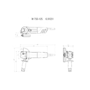 METABO SBE 650 + W 750-125# - METABO POWER PARTNER - ELEKTRICKÉ NÁŘADÍ