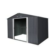 RIWALL PRO RMSA 8X10 ANTHRACITE ZAHRADNÍ DOMEK KOVOVÝ 3 X 2,4 M SE SEDLOVOU STŘECHOU ANTRACIT - ZAHRADNÍ DOMKY - DŮM A DOMÁCNOST, ELEKTRO..