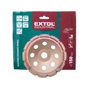 EXTOL INDUSTRIAL KOTOUČ DIAMANTOVÝ BRUSNÝ JEDNOŘADÝ, O 150X22,2MM, 8703113 - DIAMATOVÉ KOTOUČE - BRUSNÉ - PŘÍSLUŠENSTVÍ