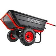 EXTOL PREMIUM DVOUKOLÁK NÁKLADNÍ S PŘEVODOVKOU AKU, 400KG, 225L, 40V LI-ION, 6AH, 8891592 - AKU KOLEČKA, MOTÚČKA - STAVEBNÍ TECHNIKA