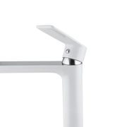 UMYVADLOVÁ BATERIE MIXXUS PREMIUM ALEX 001 HIGH (NUT) WHITE-CHROME, BÍLÝ-CHROM | ALEX 001 HIGH (NUT) WHITE-CHROME PROCRAFT - UMYVADLOVÉ BATERIE - SANITA