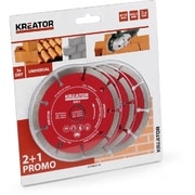 KREATOR KRT082020 DIAMANTOVÝ KOTOUČ 125MM DRY (2 PLUS 1) - DIAMATOVÉ KOTOUČE - ŘEZNÉ - PŘÍSLUŠENSTVÍ