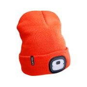 EXTOL LIGHT ČEPICE S ČELOVKOU 4X25LM, USB NABÍJENÍ, FLUORESCENTNÍ ORANŽOVÁ, ECONOMY, UNIVERZÁLNÍ VELIKOST, 100% ACRYL, 43455 - ČEPICE, KŠILTOVKY, PONOŽKY A JINÉ{% if kategorie.adresa_nazvy[0] != zbozi.kategorie.nazev %} - PŘÍSLUŠENSTVÍ{% endif %}
