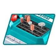 TOTAL BRUSKA PŘÍMÁ AKU, 20V LI-ION, 2000MAH, S BATERIÍ A NABÍJEČKOU, TMGLI20011 - AKU PŘÍMÉ BRUSKY - AKU NÁŘADÍ