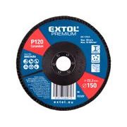 EXTOL PREMIUM KOTOUČ LAMELOVÝ ŠIKMÝ KORUNDOVÝ, O150MM, P120, 8803486 - LAMELOVÉ KOTOUČE{% if kategorie.adresa_nazvy[0] != zbozi.kategorie.nazev %} - PŘÍSLUŠENSTVÍ{% endif %}