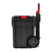 KUFR NA NÁŘADÍ S TRANSP. KOLEČKY A PŘIHRÁDKOU X BLOCK LOG ČERNÝ 546X380X510MM - KUFRY, TAŠKY, ORGANIZÉRY NA NÁŘADÍ - PŘÍSLUŠENSTVÍ