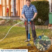 SCHEPPACH AERO 2 SPADE PNEUMATICKÝ MULTIFUNKČNÍ NÁSTROJ 5 V 1 - PNEU SEKACÍ KLADIVA - PNEU NÁŘADÍ