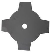 RIWALL PRO ČTYŘZUBÝ ŽACÍ NŮŽ PRO KŘOVINOŘEZY ( 255 X 1,4 X 25,4 MM ) - ŽACÍ LISTY - NOŽE - ZAHRADA