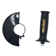 BRUSKA ÚHLOVÁ PROCRAFT PW1050 + 10X ŘEZNÝ KOTOUČ, 2X LAMELOVÝ KOTOUČ | SPW1050 PROCRAFT - ÚHLOVÁ BRUSKA 125 MM - ELEKTRICKÉ NÁŘADÍ