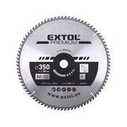 EXTOL PREMIUM KOTOUČ PILOVÝ S SK PLÁTKY, O 350X3,3X30MM, 84T, 8803254 - PRŮMĚR 255 - 270, 300 - 355{% if kategorie.adresa_nazvy[0] != zbozi.kategorie.nazev %} - PŘÍSLUŠENSTVÍ{% endif %}
