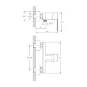 VANOVÁ BATERIE MIXXUS PREMIUM KUBUS 003 | KUBUS 003 PROCRAFT - VANOVÉ BATERIE - SANITA