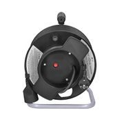 PRODLUŽOVACÍ PŘÍVOD 1Z - NA BUBNU, 3X1,5MM2, ČERNÝ, 25M - PRODLUŽOVACÍ KABELY - PŘÍSLUŠENSTVÍ