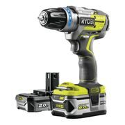 RYOBI R18PDBL-252S 18 V BEZUHLÍKOVÁ PŘÍKLEPOVÁ VRTAČKA + 1X 2AH + 1X 5AH BATERIE + NABÍJEČKA ONE+ - PŘÍKLEPOVÝ ŠROUBOVÁK 18V - 20V - AKU NÁŘADÍ