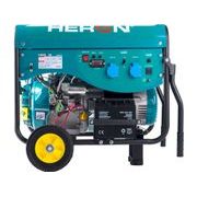 HERON LPGG 50 ELEKTROCENTRÁLA BENZÍNOVÁ A PLYNOVÁ (LPG/NG) 13HP/5,5KW, ELEKTRICKÝ START, PODVOZEK, 8896318 - PLYNOVÉ ELEKTROCENTRÁLY - ELEKTROCENTRÁLY