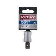 FORTUM ADAPTÉR, VNITŘNÍ 3/8"- VNĚJŠÍ 1/2", 4700910 - NÁSTAVCE A ADAPTÉRY - RUČNÍ NÁŘADÍ