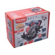 EXTOL PREMIUM PILA KOTOUČOVÁ AKU SHARE20V, 165MM, 20V LI-ION, 2AH, 8891822 - PILY DO 165MM - AKU NÁŘADÍ