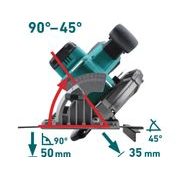 EXTOL INDUSTRIAL PILA KOTOUČOVÁ AKU SHARE20V, 165MM, BRUSHLESS, 20V LI-ION, 2AH, 8791822 - PILY DO 165MM - AKU NÁŘADÍ