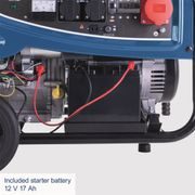 SCHEPPACH SG 7300 RÁMOVÁ ELEKTROCENTRÁLA 5500 W S REGULACÍ AVR A ELEKTROSTARTEM - TŘÍFÁZOVÉ ELEKTROCENTRÁLY - ELEKTROCENTRÁLY