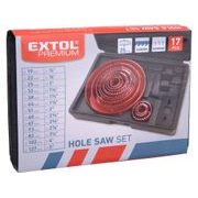 EXTOL PREMIUM VRTÁKY VYKRUŽOVACÍ KORUNKOVÉ, 13 PRŮMĚRŮ O 19-127MM, 8801605 - SADY S VRTACÍMI KORUNKAMI - PŘÍSLUŠENSTVÍ