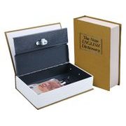 EXTOL CRAFT SCHRÁNKA BEZPEČNOSTNÍ - KNÍŽKA, 245X155X55MM, 99025 - TREZORY, ZAMYKACÍ SKŘÍŇKY - DÍLNA A GARÁŽ