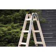 ŠTAFLE DŘEVĚNÉ 6 PŘÍČEK/196CM A6 - ŽEBŘÍKY, SCHŮDKY, LEŠENÍ - DÍLNA A GARÁŽ