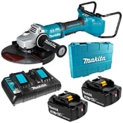 MAKITA DGA901T2U1 - AKU ÚHLOVÁ BRUSKA AWS 230MM LI-ION LXT 2X18V/5,0AH - AKU UHLOVÉ BRUSKY - AKU NÁŘADÍ