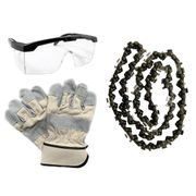 RIWALL PRO RPCS 5140 SET ŘETĚZOVÁ PILA S BENZINOVÝM MOTOREM 49 CCM + NÁHRADNÍ ŘETĚZ + RUKAVICE + OCHRANNÉ BRÝLE - MOTOROVÉ (BENZÍNOVÉ) ŘETĚZOVÉ PILY - ZAHRADA