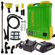 AKU POSTŘIKOVAČ PROCRAFT AS20-12 SADA S BATERIÍ 20V 2AH A NABIJEČKOU | SAS20-12/20-2A/20-1 PROCRAFT - AKU POSTŘIKOVAČE{% if kategorie.adresa_nazvy[0] != zbozi.kategorie.nazev %} - ZAHRADA{% endif %}