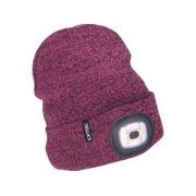 EXTOL LIGHT ČEPICE S ČELOVKOU 4X45LM, USB NABÍJENÍ, FIALOVÁ/ČERNÁ, UNIVERZÁLNÍ VELIKOST, 100% ACRYL, 43461 - ČEPICE, KŠILTOVKY, PONOŽKY A JINÉ{% if kategorie.adresa_nazvy[0] != zbozi.kategorie.nazev %} - PŘÍSLUŠENSTVÍ{% endif %}