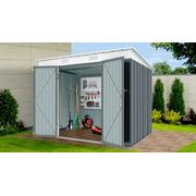 RIWALL PRO RMSP 6X8 ANTHRACITE ZAHRADNÍ DOMEK KOVOVÝ 2,4 X 1,8 M S PULTOVOU STŘECHOU ANTRACIT - ZAHRADNÍ DOMKY - DŮM A DOMÁCNOST, ELEKTRO..