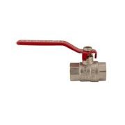 KULOVÝ KOHOUT PÁKOVÝ ČERVENÝ, KR.214 1/2"FF | KR.214 1/2"FF PROCRAFT - PŘÍSLUŠENSTVÍ (KOHOUTY, ŠROUBENÍ,...) - SANITA