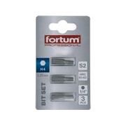 FORTUM HROT IMBUS SADA 3KS, H 4X25MM, S2, 4741505 - IMBUS HROTY 1/4 - PŘÍSLUŠENSTVÍ