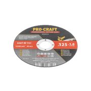 SADA ŘEZNÝCH KOTOUČŮ PROCRAFT CD125X1.0B | CD125X1.0B PROCRAFT - ŘEZNÝ KOTOUČ 125 MM - PŘÍSLUŠENSTVÍ