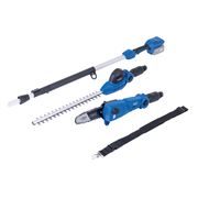 SCHEPPACH C-PHTS410-X-SET S 20 V IXES AKU MULTIFUNKČNÍ STROJ 2V1 + 2AH BATERIE + NABÍJEČKA 2,4 A - AKUMULÁTOROVÝ PLOTOSTŘIH - ZAHRADA