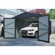 RIWALL PRO RMCG 20X10 ANTHRACITE KOVOVÁ GARÁŽ 3 X 6 M SE SEDLOVOU STŘECHOU ANTRACIT - ZAHRADNÍ DOMKY - DŮM A DOMÁCNOST, ELEKTRO..