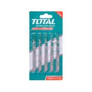 TOTAL PLÁTKY DO PŘÍMOČARÉ PILY, DŘEVO, 5KS, HCS, TAC51111C - PILOVÉ LISTY PLÁTKY DO PŘÍMOČARKY - PŘÍSLUŠENSTVÍ