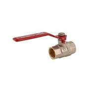 KULOVÝ KOHOUT PÁKOVÝ ČERVENÝ, KR.214 1/2"FF | KR.214 1/2"FF PROCRAFT - PŘÍSLUŠENSTVÍ (KOHOUTY, ŠROUBENÍ,...) - SANITA