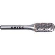 EXTOL INDUSTRIAL FRÉZA KARBIDOVÁ, VÁLCOVÁ S KULOVÝM ČELEM, PR.12X25MM/STOPKA 6MM,SEK STŘEDNÍ (DOUBLE-CUT), 8703725 - STOPKOVÉ FRÉZKY{% if kategorie.adresa_nazvy[0] != zbozi.kategorie.nazev %} - PŘÍSLUŠENSTVÍ{% endif %}