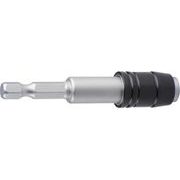 FORTUM DRŽÁK HROTŮ DO VRTAČKY, 1/4"X60MM, QUICK-LOCK, CRV, 4743202 - MAGNETICKÉ DRŽÁKY BITŮ - PŘÍSLUŠENSTVÍ